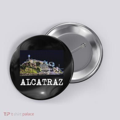 Alcatraz San Francisco Button
