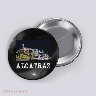 Alcatraz San Francisco Button