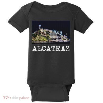 Alcatraz San Francisco Baby Bodysuit