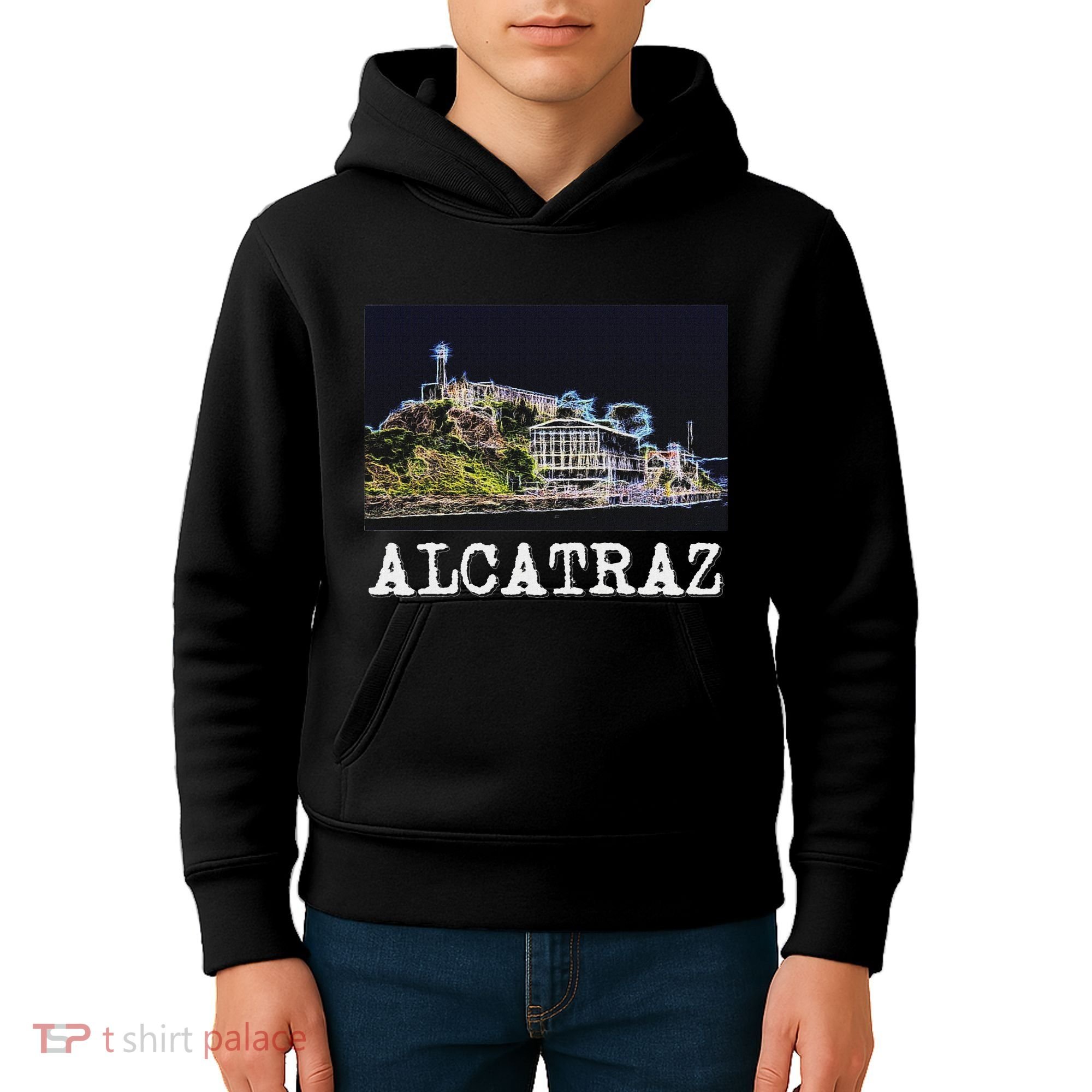 Alcatraz San Francisco Kids Hoodie