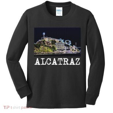 Alcatraz San Francisco Kids Long Sleeve Shirt