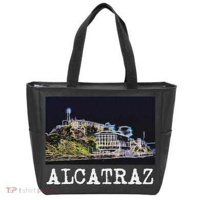 Alcatraz San Francisco Tote Bag