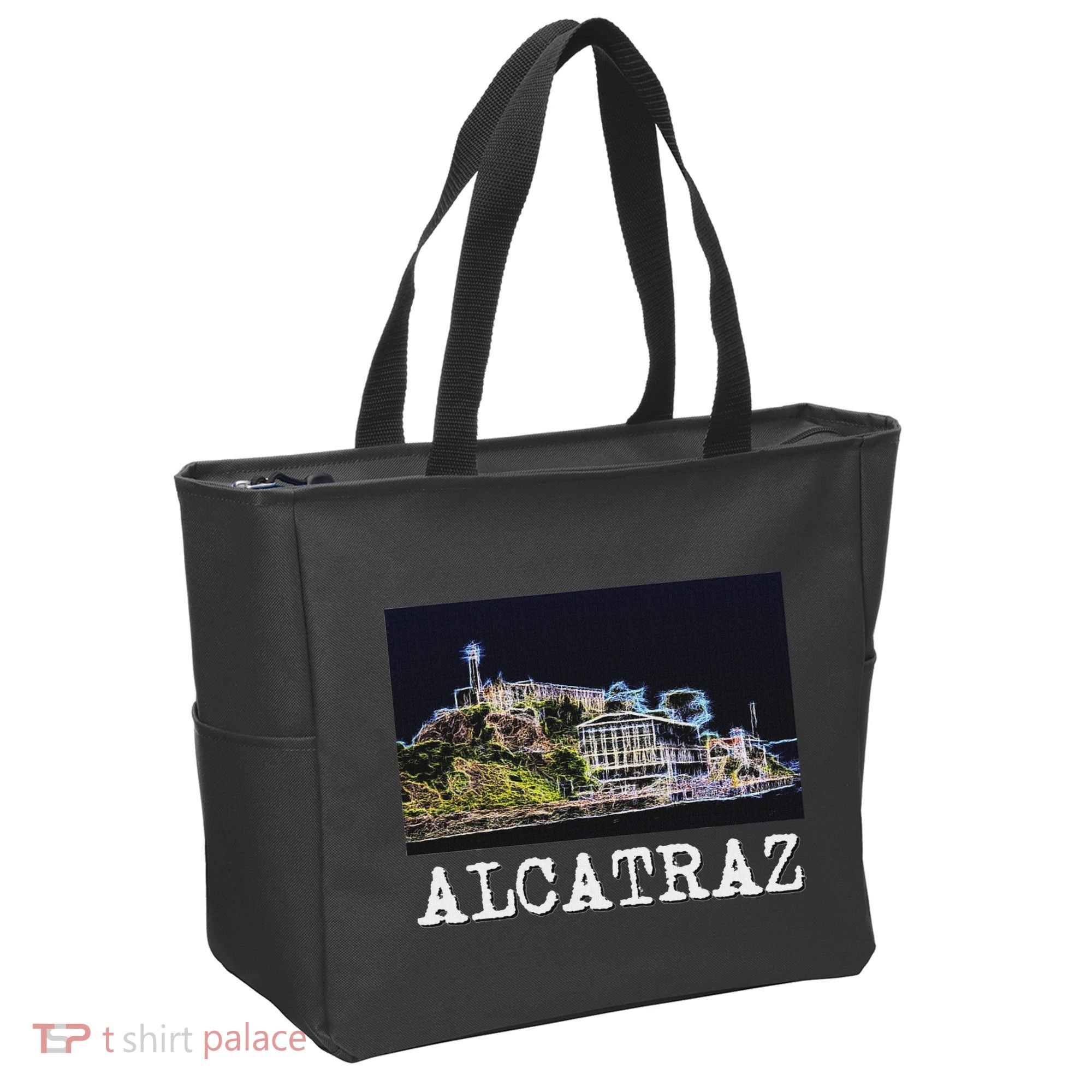 Alcatraz San Francisco Tote Bag