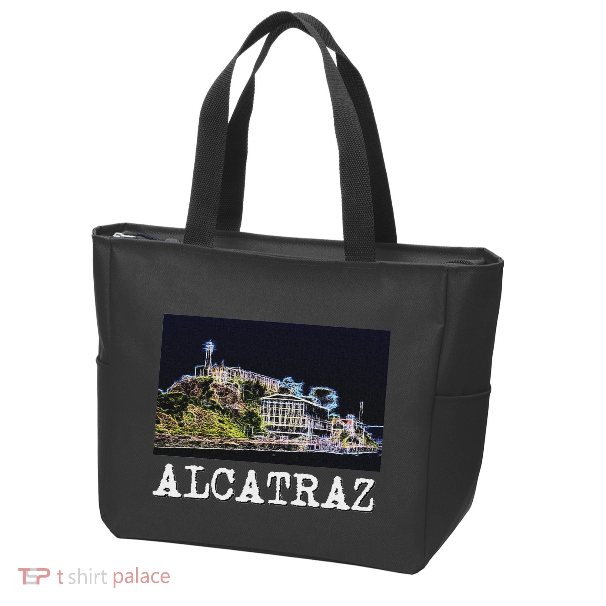 Alcatraz San Francisco Tote Bag
