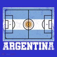Argentina Soccer Field Country Flag Argentinian Pride Gift Sweatshirt thumb 3