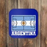 Argentina Soccer Field Country Flag Argentinian Pride Gift Coaster thumb 0