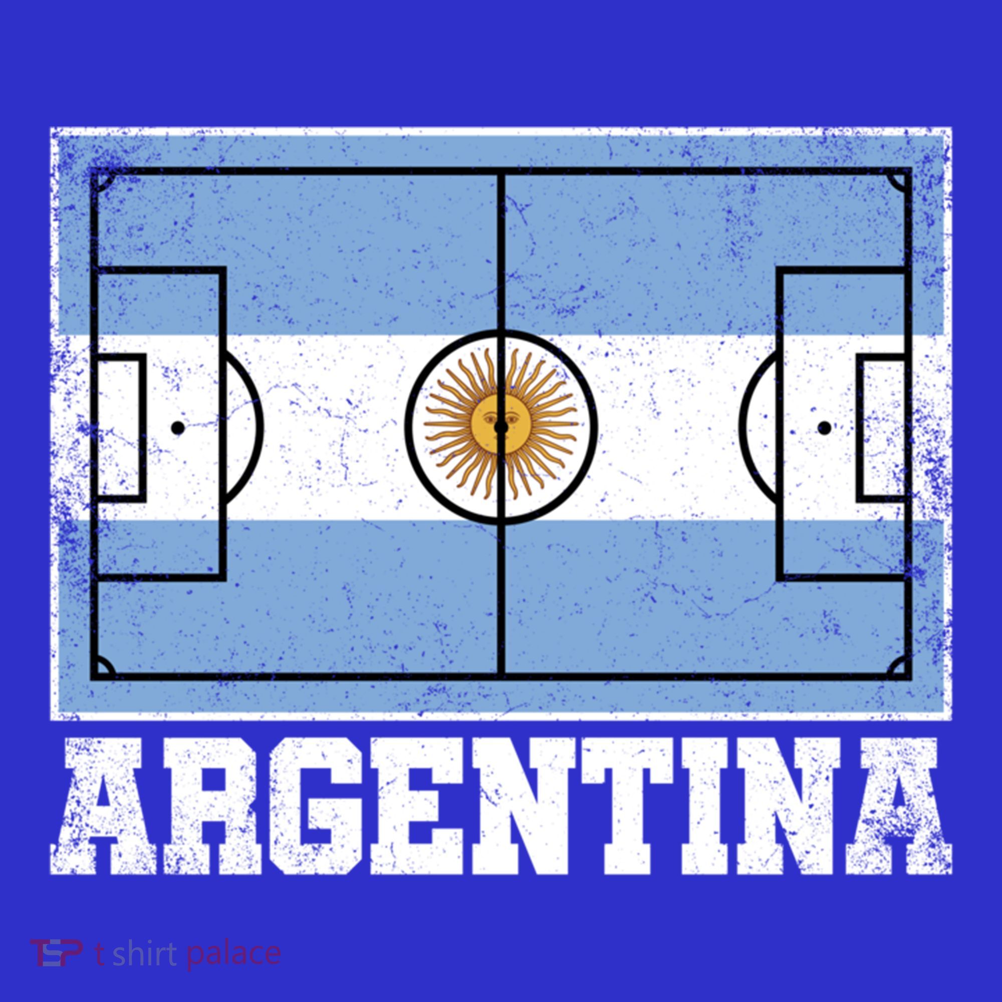 Argentina Soccer Field Country Flag Argentinian Pride Gift Visor