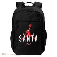 Air Santa Funny Xmas Basketball Backpack thumb 0