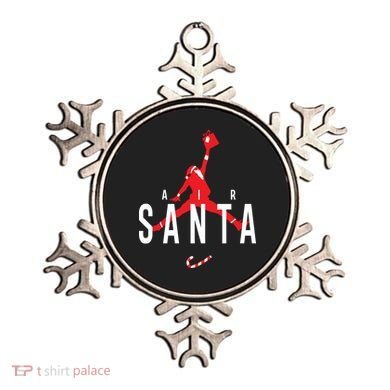 Air Santa Funny Xmas Basketball Ornament