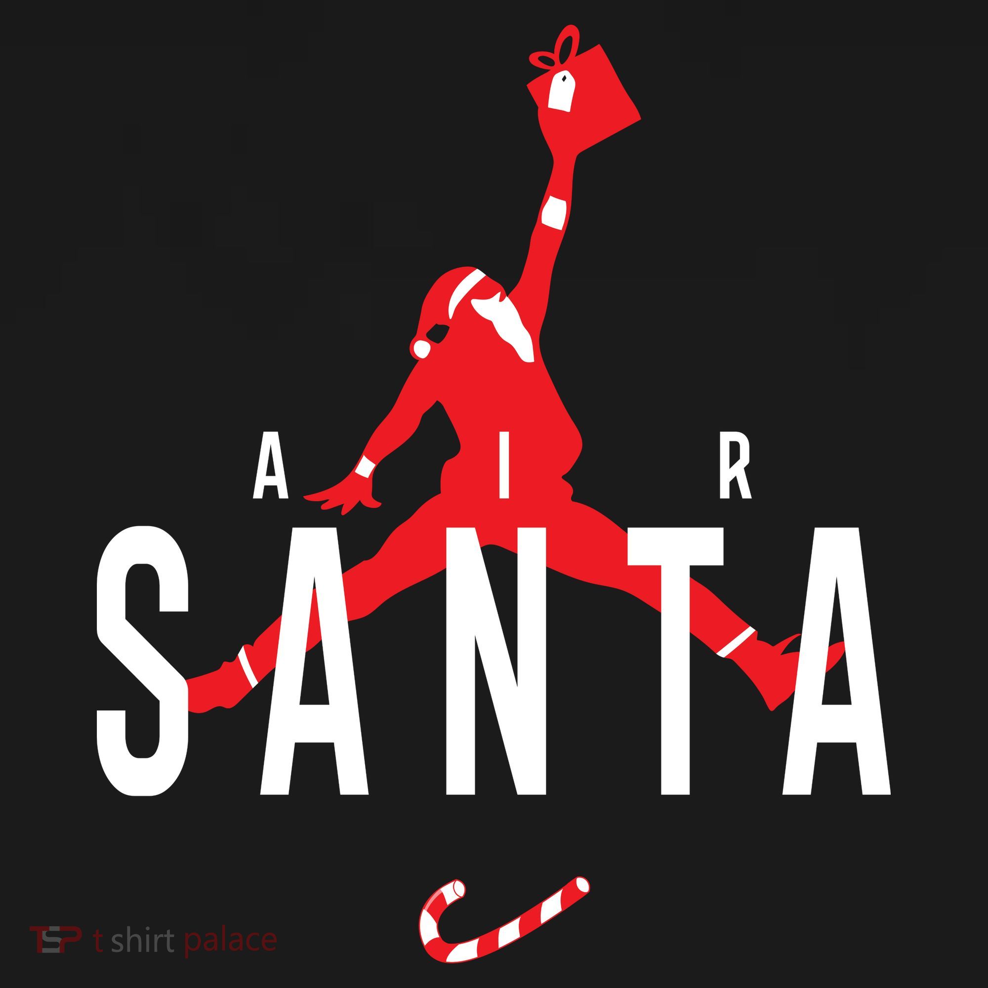 Air Santa Funny Xmas Basketball Baby Bodysuit