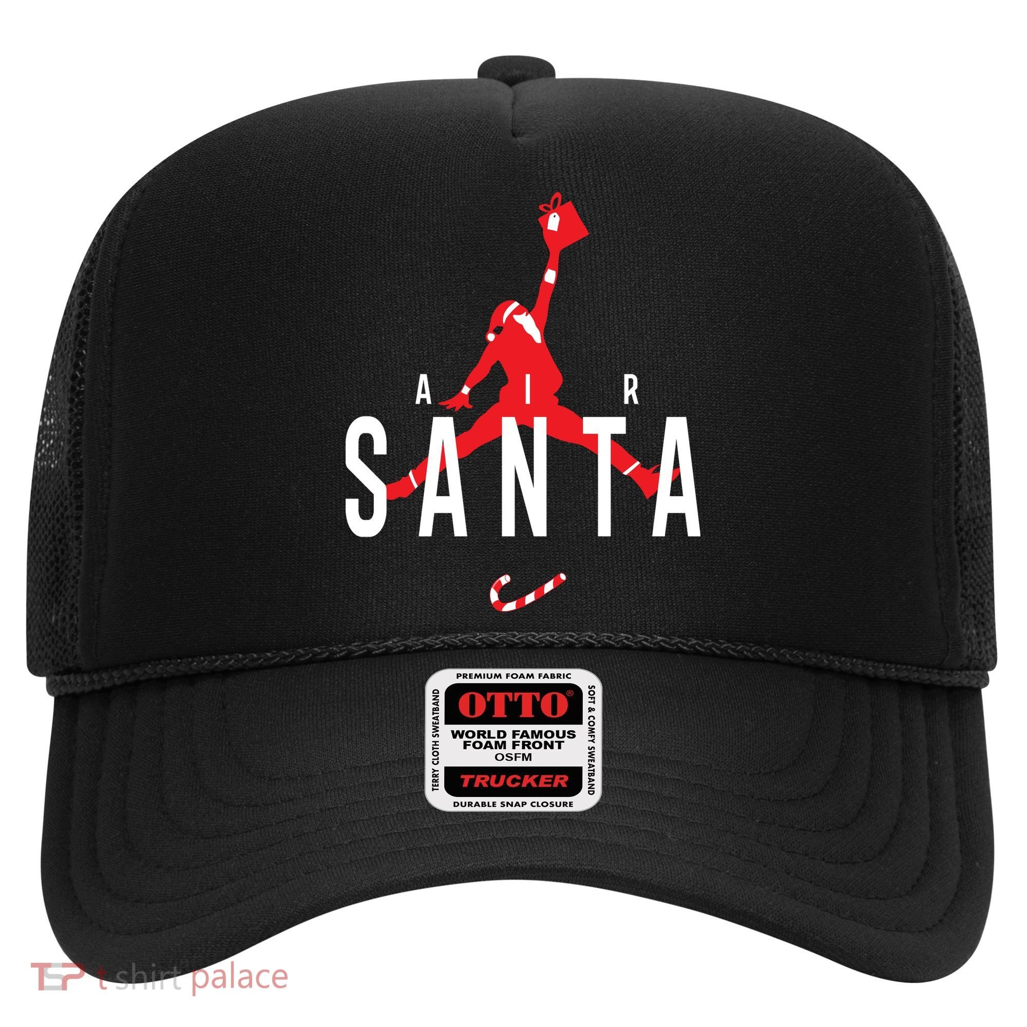 Air Santa Funny Xmas Basketball Hat