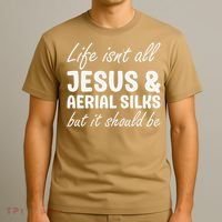 Aerial Silks for or Women I Love Aerial Silks Hobby T-Shirt thumb 3