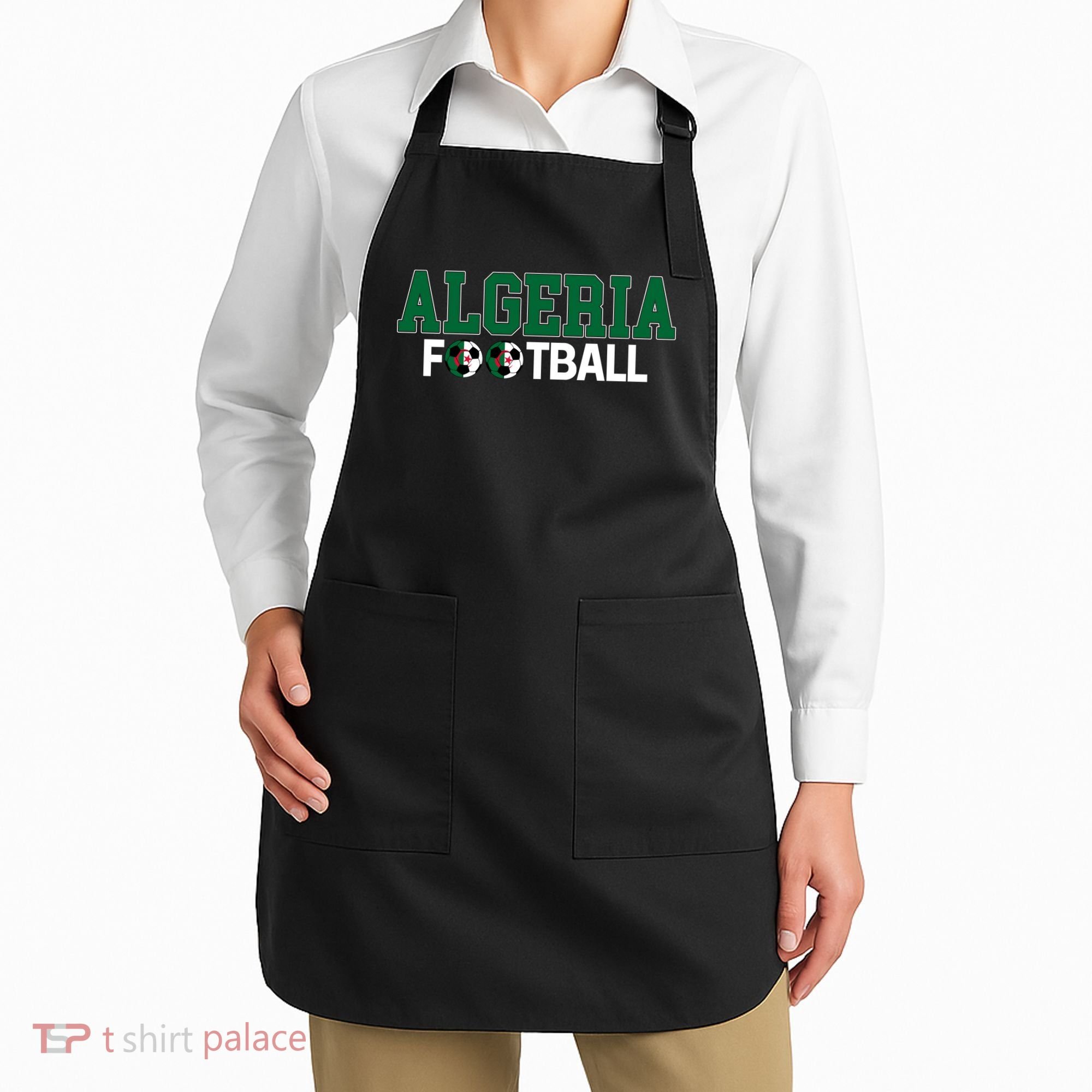 Algeria Soccer Fan Team Gear Apron