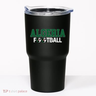 Algeria Soccer Fan Team Gear Tumbler
