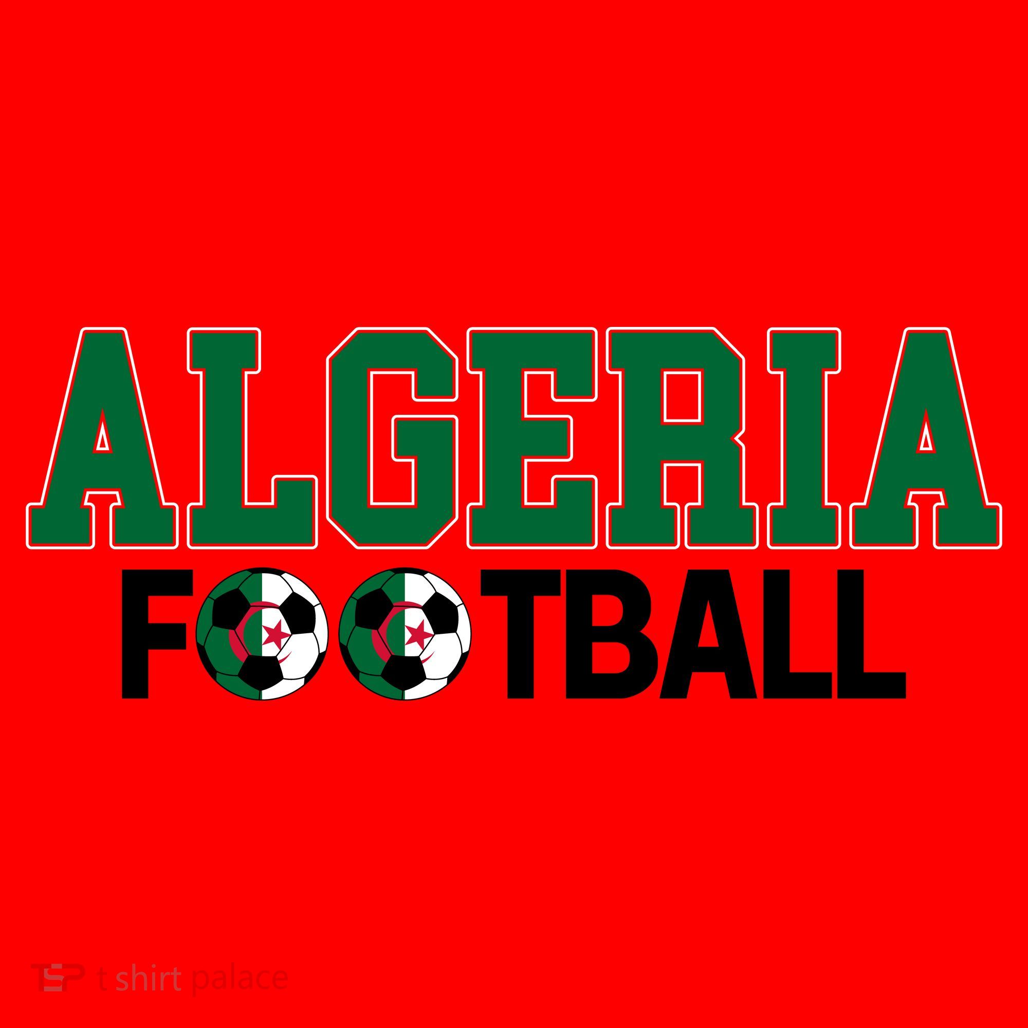 Algeria Soccer Fan Team Gear Santa Hat