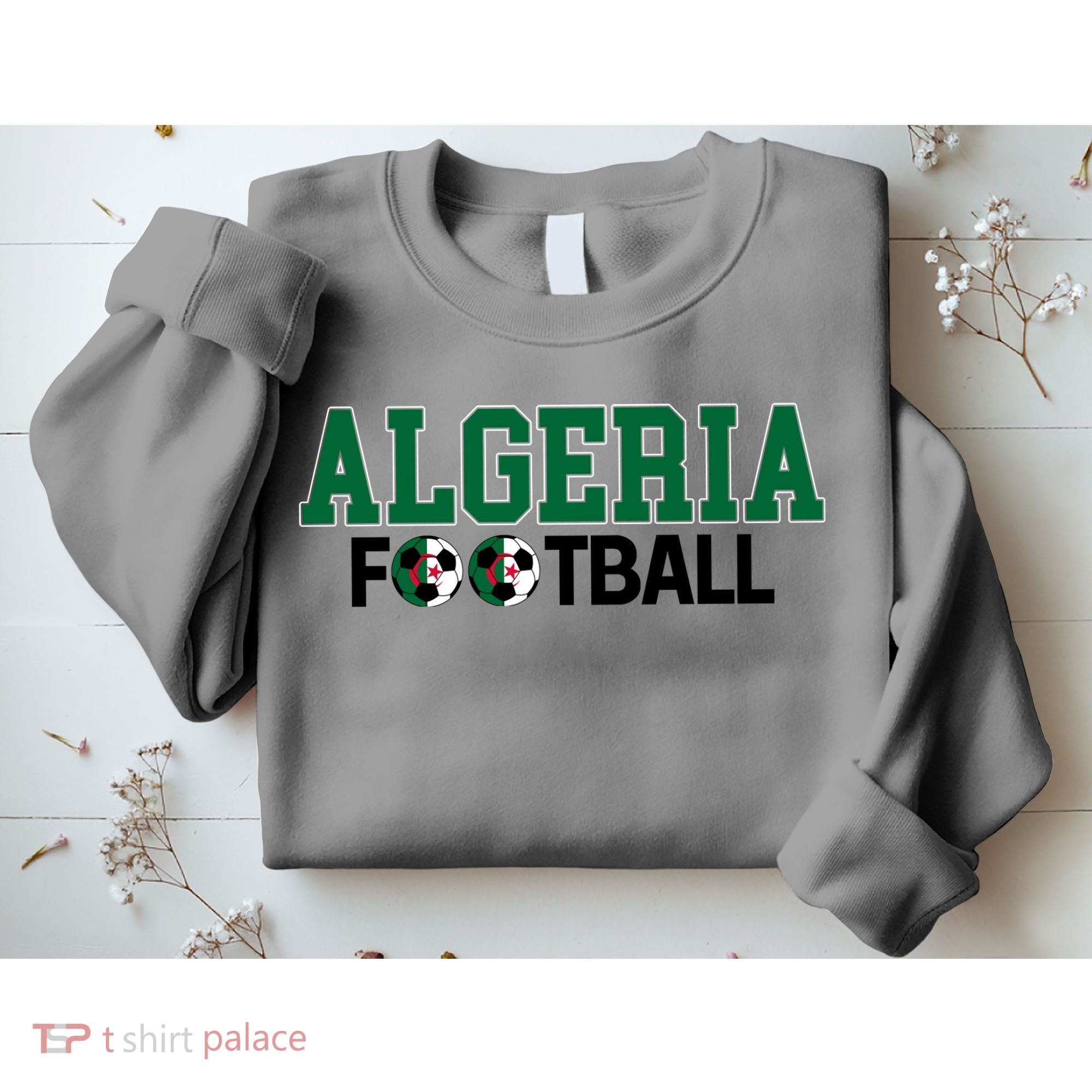 Algeria Soccer Fan Team Gear Sweatshirt
