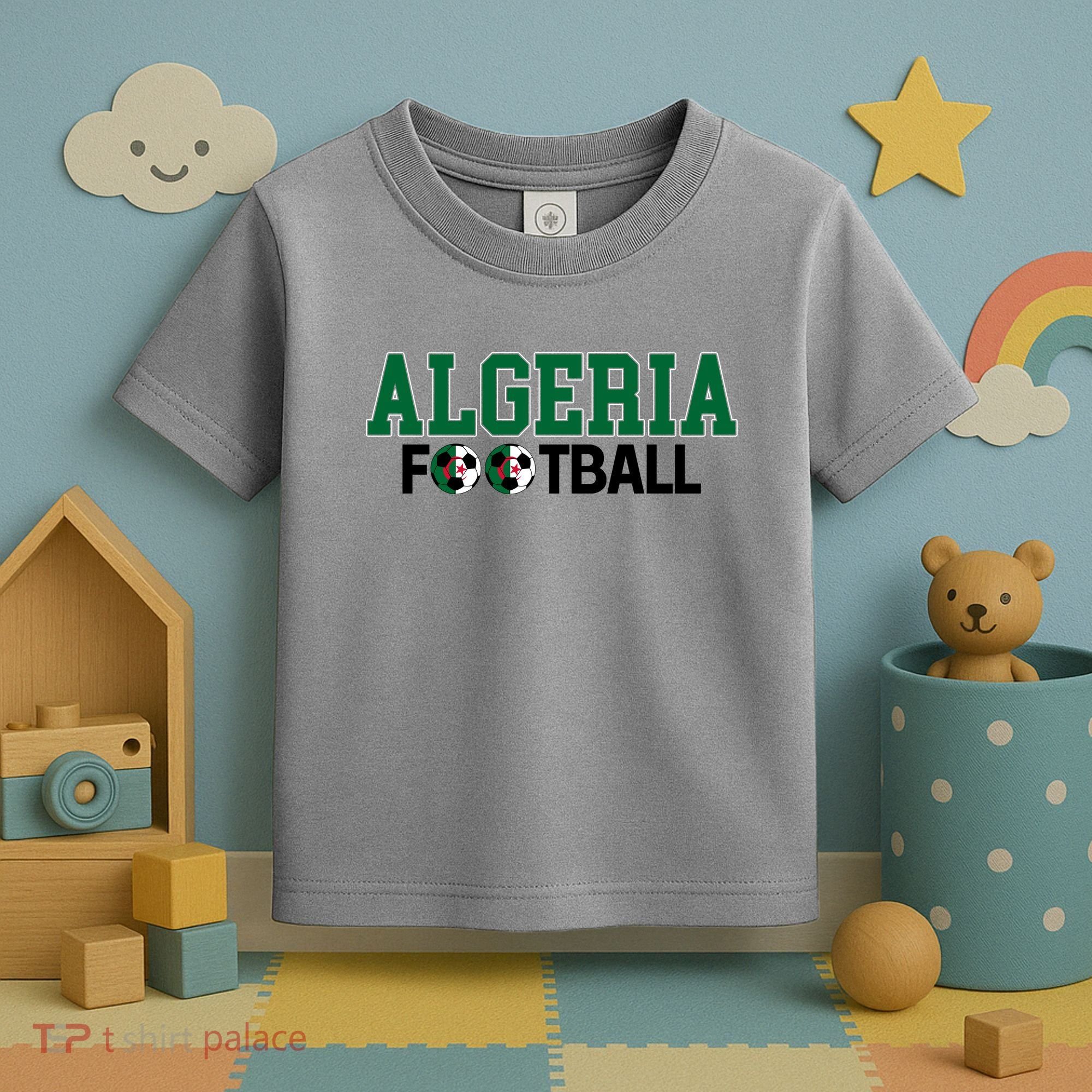 Algeria Soccer Fan Team Gear Toddler T-Shirt