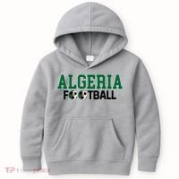 Algeria Soccer Fan Team Gear Kids Hoodie thumb 0