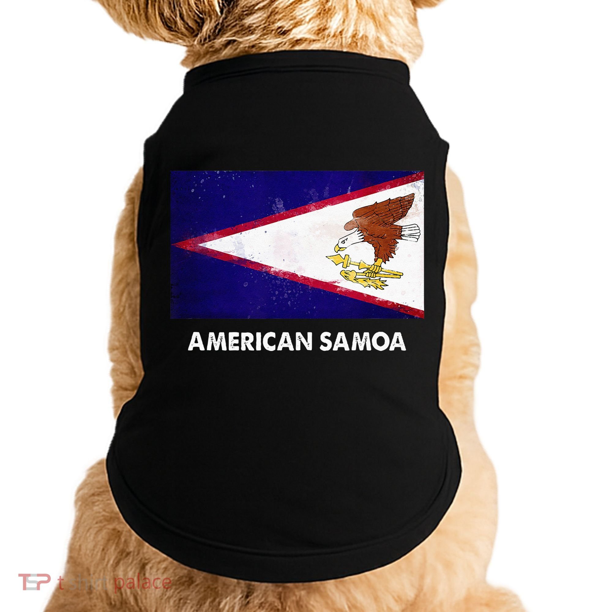 American Samoa Flag American Samoan Doggie Tank