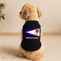 American Samoa Flag American Samoan Doggie Tank thumb 2