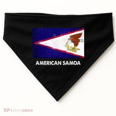 American Samoa Flag American Samoan USA-Made Doggie Bandana