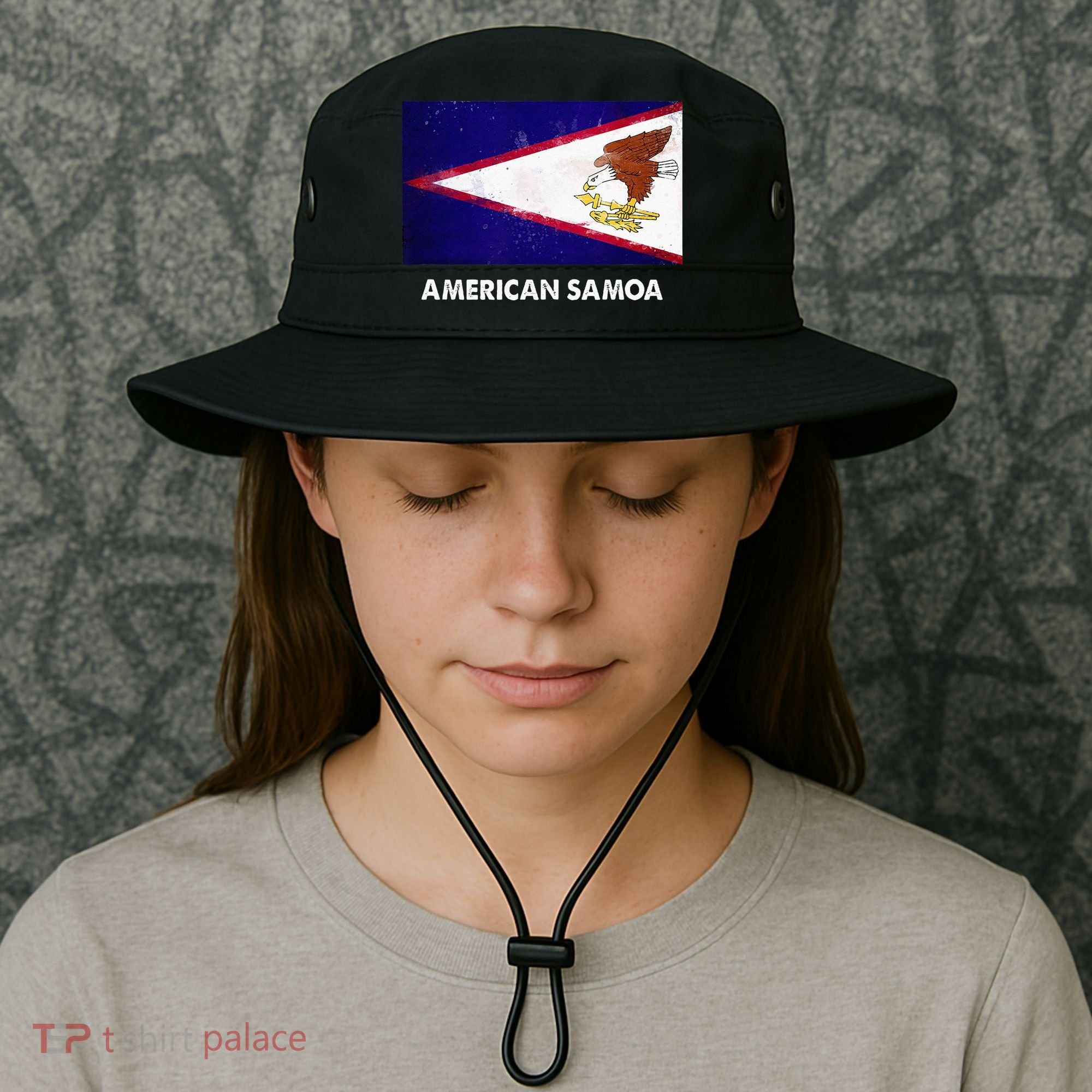American Samoa Flag American Samoan Bucket Hat