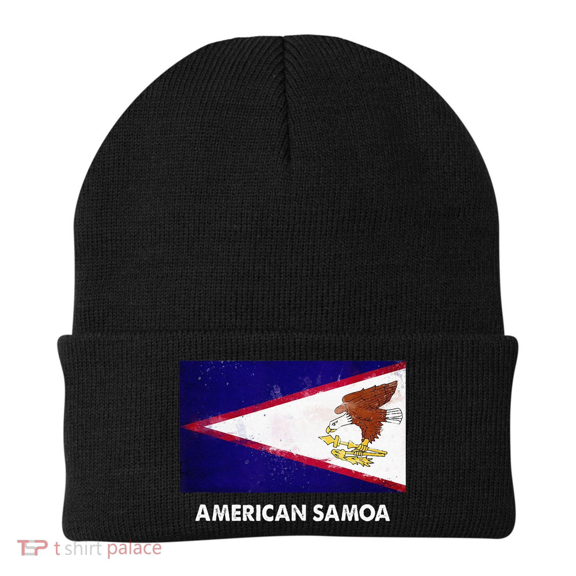 American Samoa Flag American Samoan Beanie