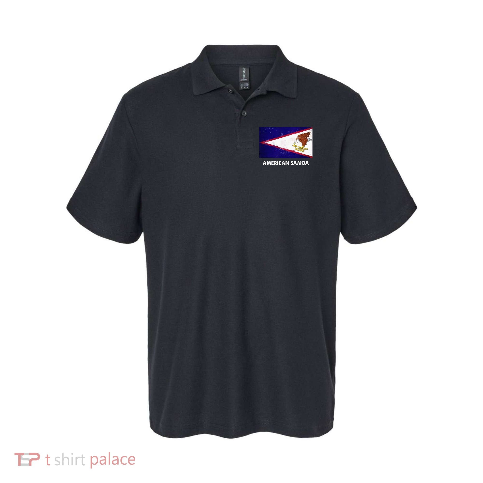 American Samoa Flag American Samoan Polo
