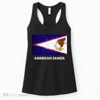 American Samoa Flag American Samoan Women's Tank Top thumb 0