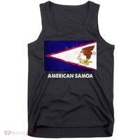American Samoa Flag American Samoan Tank Top thumb 0