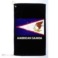 American Samoa Flag American Samoan Golf Towel thumb 0