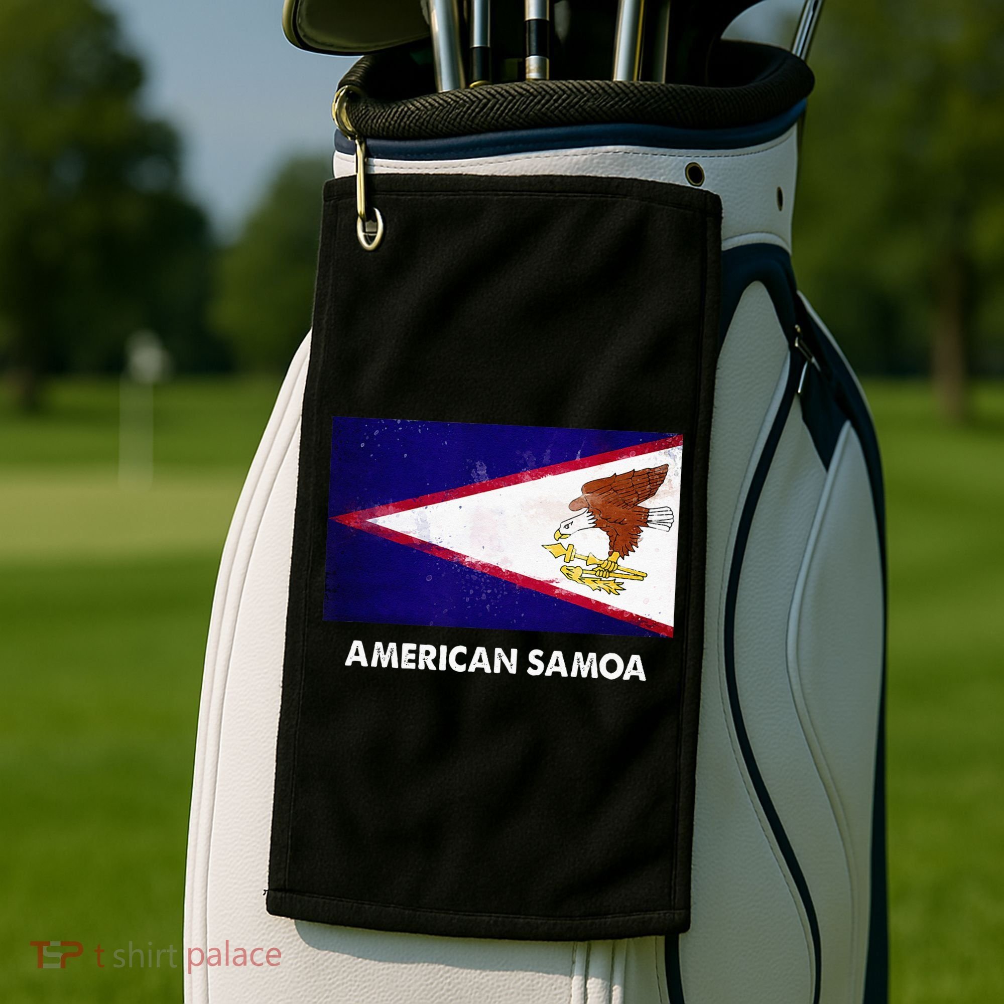 American Samoa Flag American Samoan Golf Towel