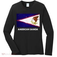 American Samoa Flag American Samoan Women's Long Sleeve Shirt thumb 0