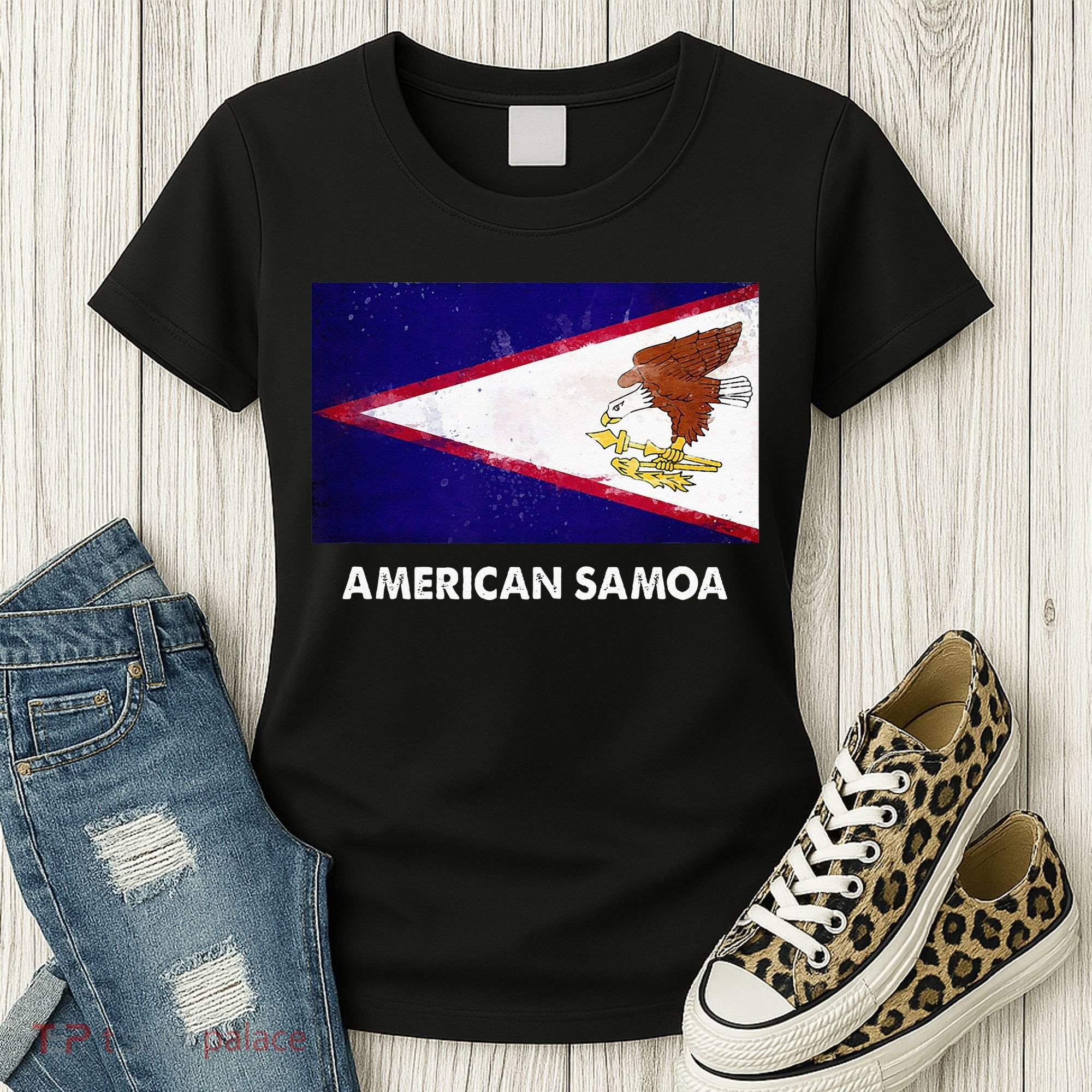 American Samoa Flag American Samoan Women's T-Shirt