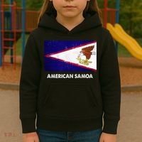American Samoa Flag American Samoan Kids Hoodie thumb 3