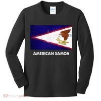 American Samoa Flag American Samoan Kids Long Sleeve Shirt thumb 0