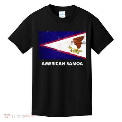 American Samoa Flag American Samoan Kids T-Shirt