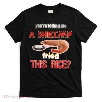 A Shrimp Fried This Rice Tastefully Misinterpreted Dank Meme T-Shirt
