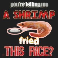 A Shrimp Fried This Rice Tastefully Misinterpreted Dank Meme Beanie thumb 2