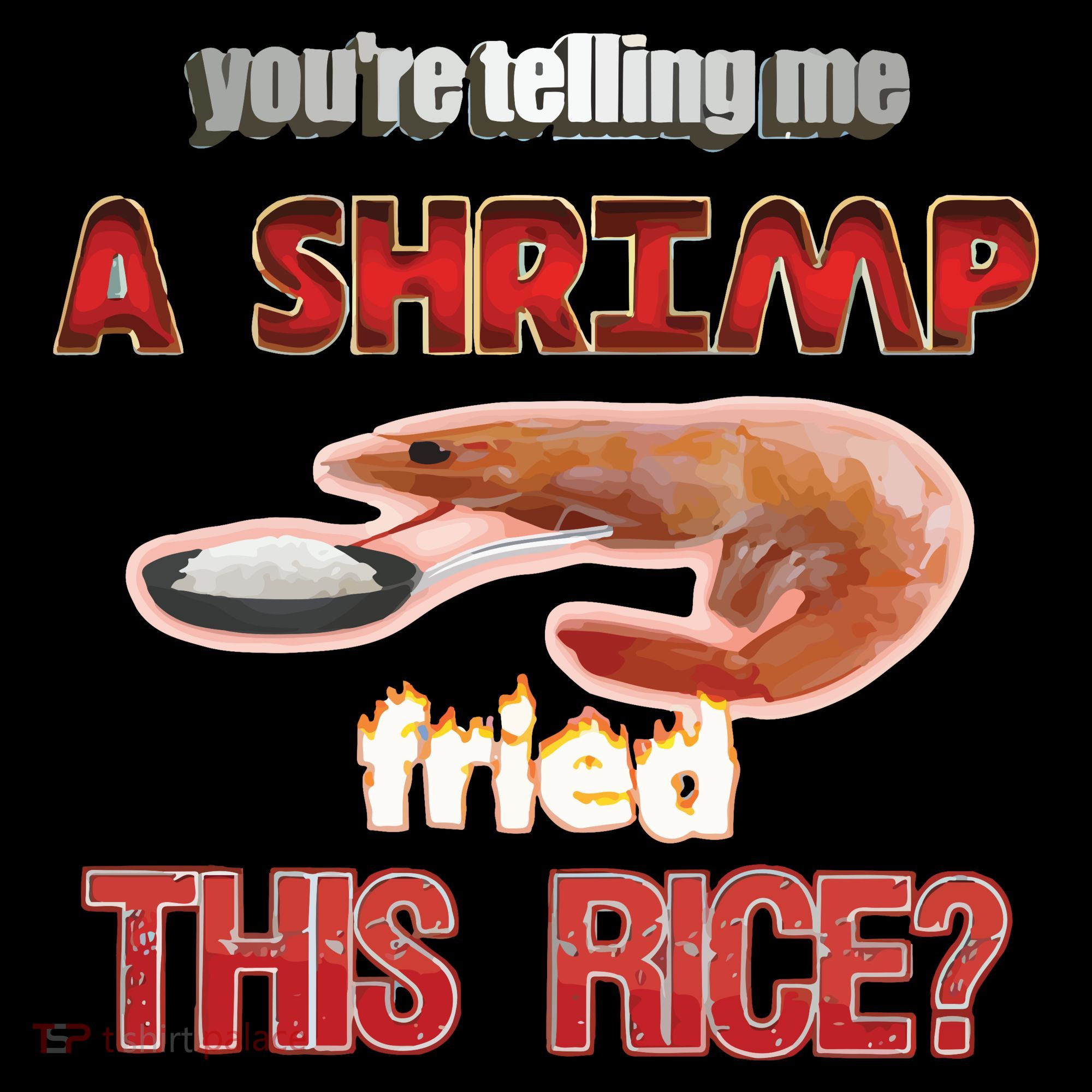 A Shrimp Fried This Rice Tastefully Misinterpreted Dank Meme Ornament