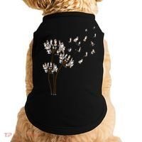 Australian Shepherd Flower Fly Dandelion Funny Dog Lovers Doggie Tank thumb 0
