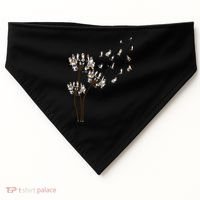 Australian Shepherd Flower Fly Dandelion Funny Dog Lovers USA-Made Doggie Bandana thumb 0