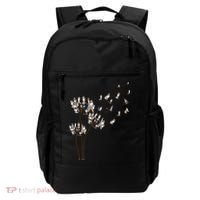 Australian Shepherd Flower Fly Dandelion Funny Dog Lovers Backpack thumb 0