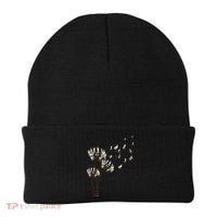 Australian Shepherd Flower Fly Dandelion Funny Dog Lovers Beanie thumb 0