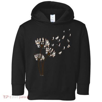 Australian Shepherd Flower Fly Dandelion Funny Dog Lovers Toddler Hoodie