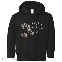 Australian Shepherd Flower Fly Dandelion Funny Dog Lovers Toddler Hoodie thumb 0