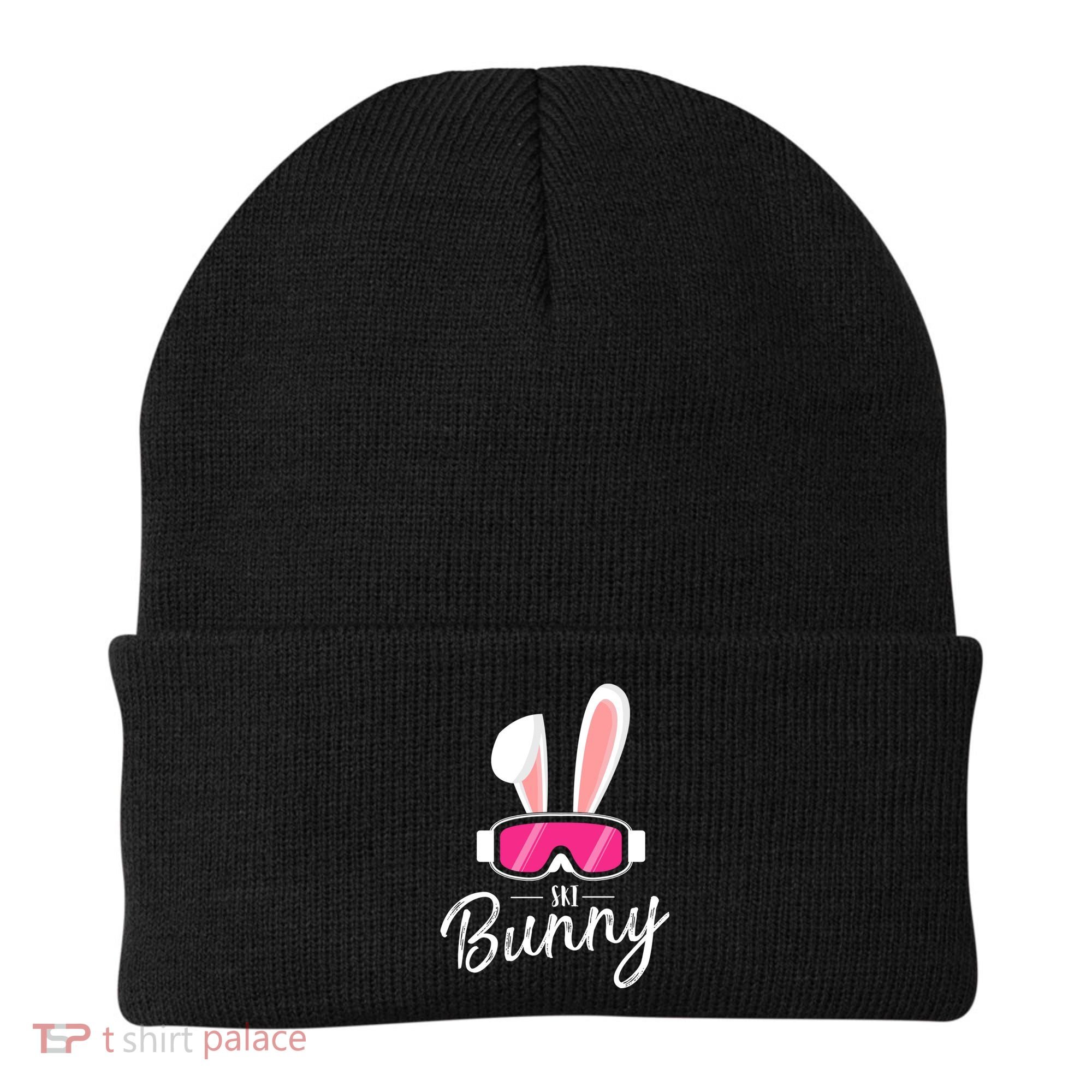 Apres Ski Funny Women Party Outfit Ski Bunny For Wintersport Beanie
