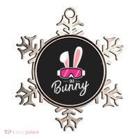 Apres Ski Funny Women Party Outfit Ski Bunny For Wintersport Ornament thumb 0