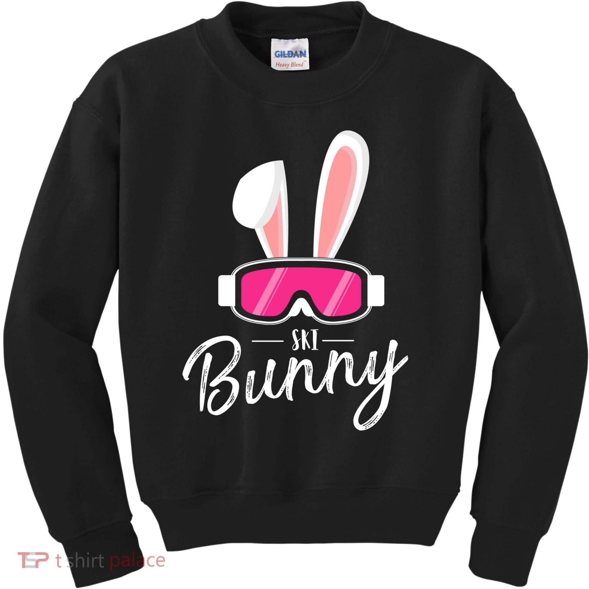Apres Ski Funny Women Party Outfit Ski Bunny For Wintersport Kids Sweatshirt