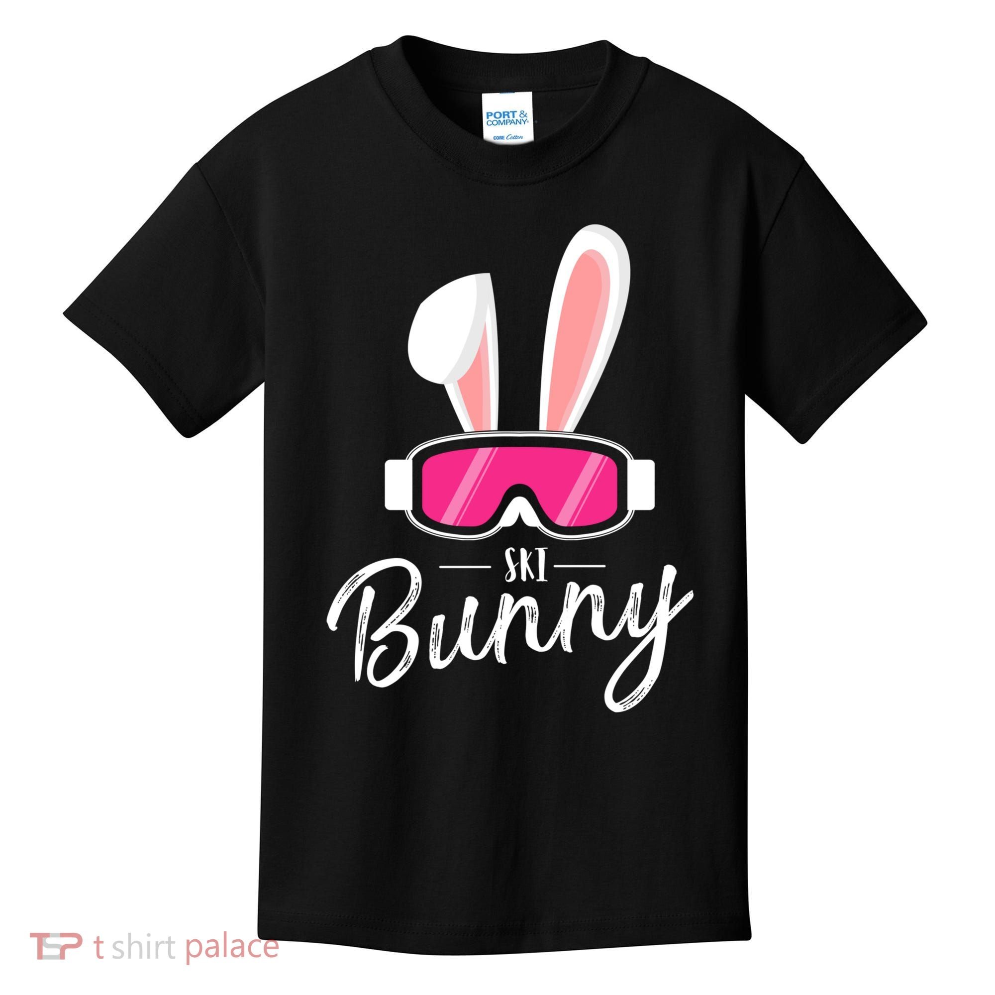Apres Ski Funny Women Party Outfit Ski Bunny For Wintersport Kids T-Shirt